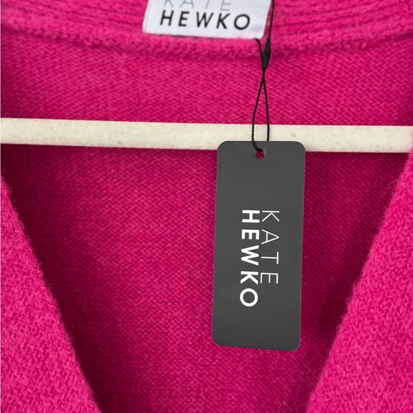 Kate HEWKO Pink Sleeveless Cardigan - Picture 2 of 5